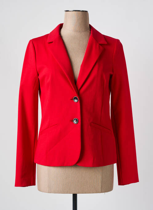 Blazer rouge ELEONORA AMADEI pour femme