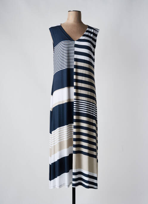 Robe longue bleu EVER SASSY pour femme