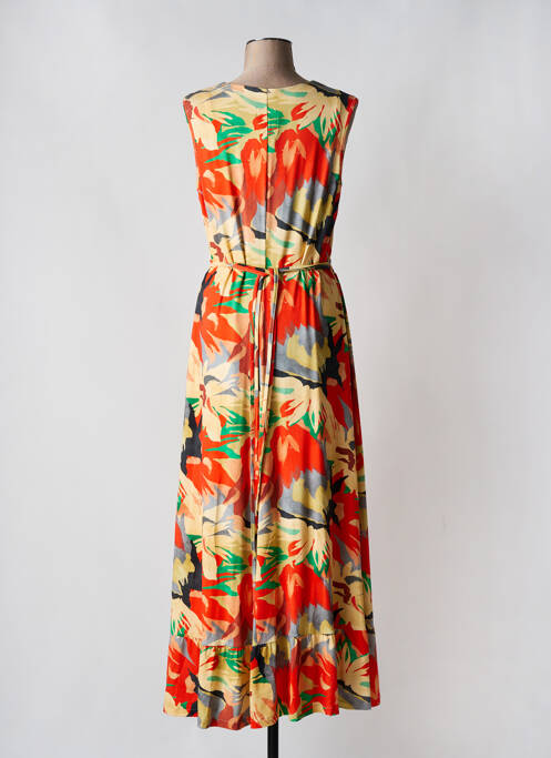 Robe longue orange CAP JULUCA pour femme