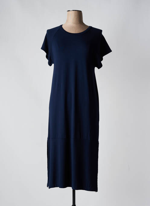 Robe mi-longue bleu GUITARE pour femme