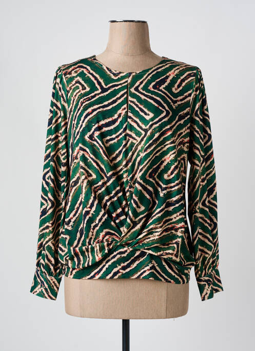 Top vert K-DESIGN pour femme