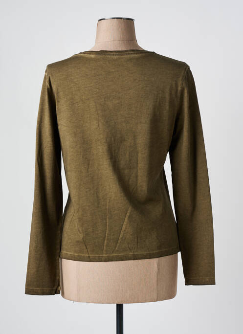 T-shirt vert EVA KAYAN pour femme