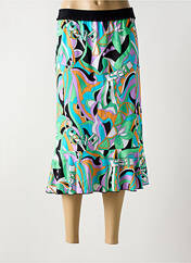 Jupe mi-longue bleu OLIVIER PHILIPS pour femme seconde vue