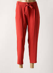 Pantalon 7/8 orange ELEONORA AMADEI pour femme seconde vue