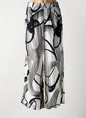 Pantalon large noir DOLCEZZA pour femme seconde vue