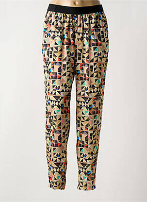 Pantalon slim beige CAP JULUCA pour femme