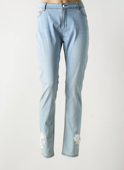 Jeans coupe slim bleu LESLIE pour femme