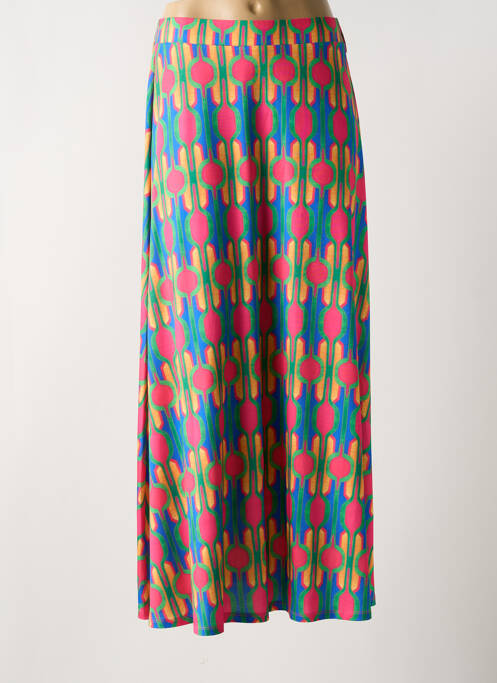 Jupe longue bleu K-DESIGN pour femme