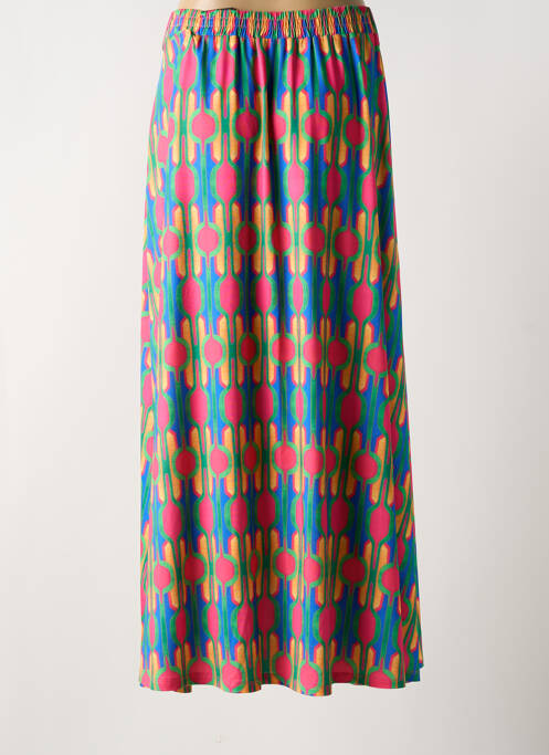 Jupe longue bleu K-DESIGN pour femme