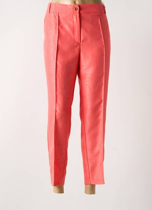 Pantalon 7/8 rose ELEONORA AMADEI pour femme