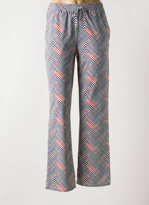 Pantalon large bleu K-DESIGN pour femme