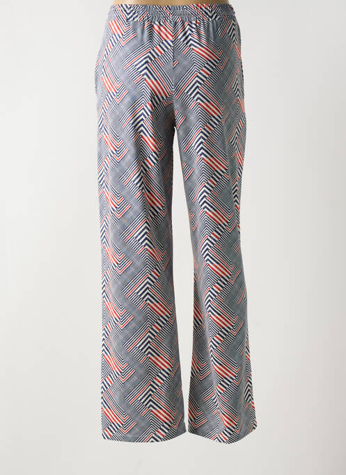 Pantalon large bleu K-DESIGN pour femme