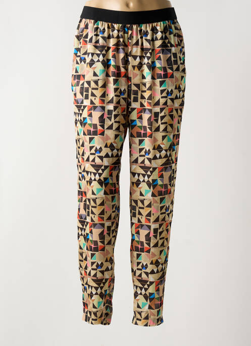 Pantalon slim beige CAP JULUCA pour femme