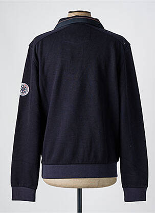 Sweat-shirt manches longues manches longues bleu MONTE CARLO femme