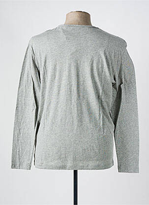 T-shirt coupe droite manches longues gris HARRIS WILSON homme