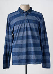 Polo bleu MONTE CARLO pour homme seconde vue