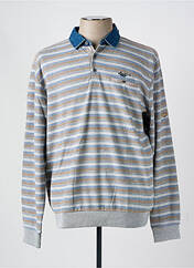 Polo gris MONTE CARLO pour homme seconde vue