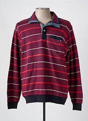 Sweat-shirt rouge MONTE CARLO pour homme seconde vue