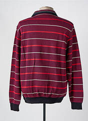 Sweat-shirt rouge MONTE CARLO pour homme seconde vue