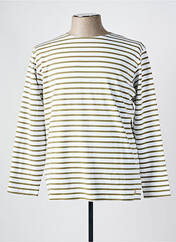 T-shirt blanc ARMOR LUX pour homme seconde vue