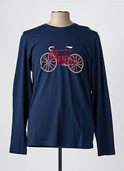 T-shirt bleu HARRIS WILSON pour homme seconde vue