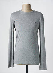 T-shirt gris MUSTANG pour homme seconde vue