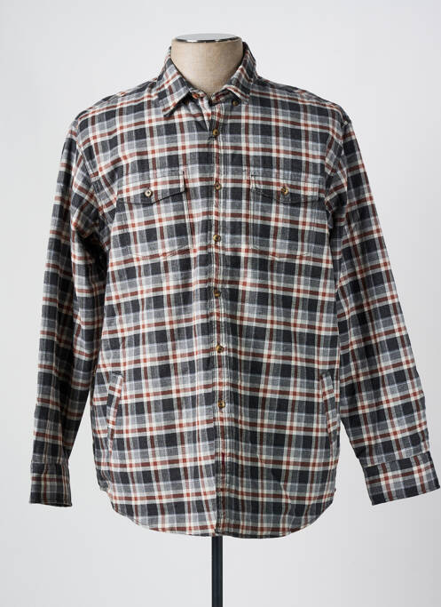 Chemise manches longues noir FYNCH-HATTON pour homme