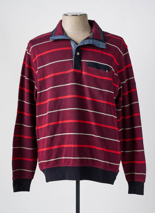 Sweat-shirt rouge MONTE CARLO pour homme