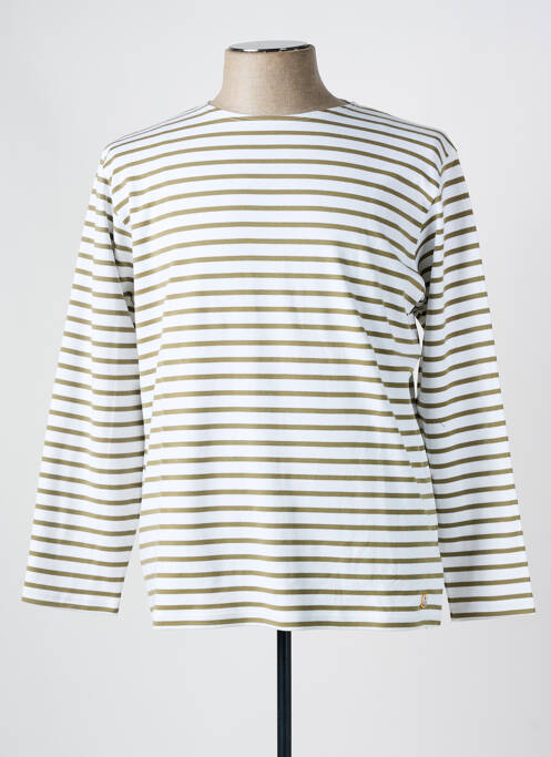 T-shirt blanc ARMOR LUX pour homme