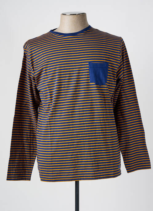 T-shirt bleu ARMOR LUX pour homme