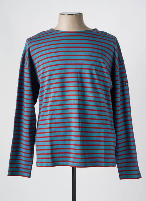 T-shirt bleu ARMOR LUX pour homme