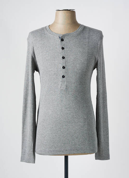 T-shirt gris MUSTANG pour homme