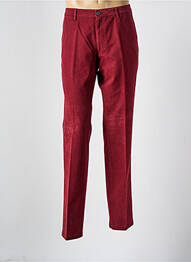 Pantalon chino stretch taille normale rouge M.E.N.S homme