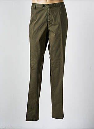 Pantalon chino stretch taille normale vert MEYER homme