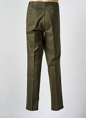 Pantalon chino stretch taille normale vert MEYER homme