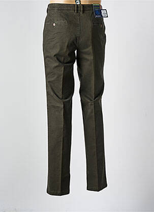 Pantalon chino tissage popeline taille normale vert M.E.N.S homme