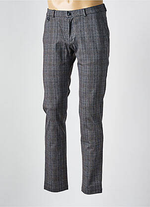 Pantalon chino tissage chiné taille normale gris BUGATTI homme