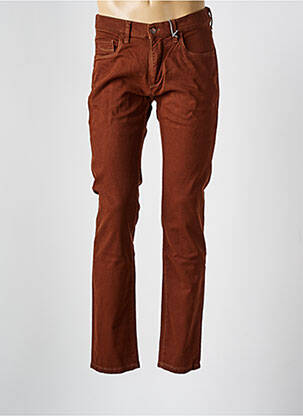 Jeans coupe slim stretch taille normale marron PIONEER homme