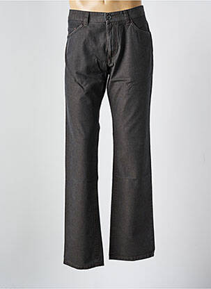 Jeans coupe droite fermeture zippée sous rabat boutonné taille normale gris CAMEL ACTIVE homme