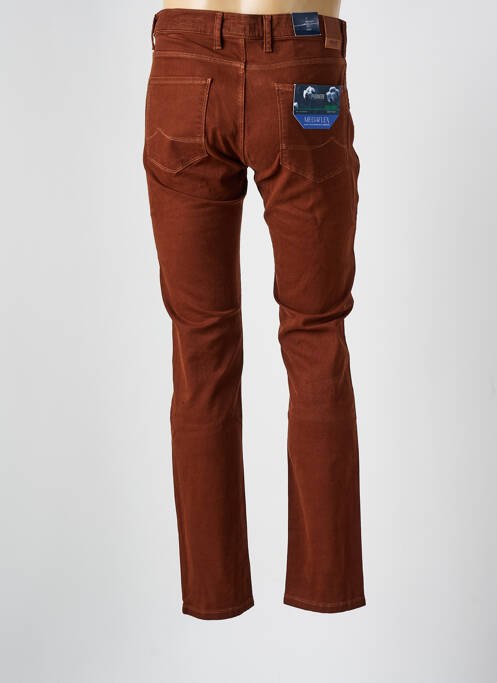 Jeans coupe slim marron PIONEER pour homme