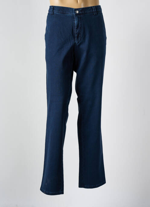 Pantalon chino bleu MEYER pour homme