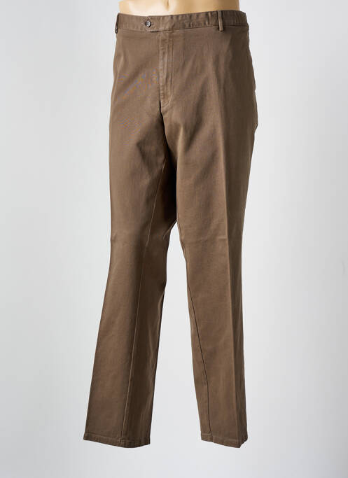Pantalon chino marron MEYER pour homme