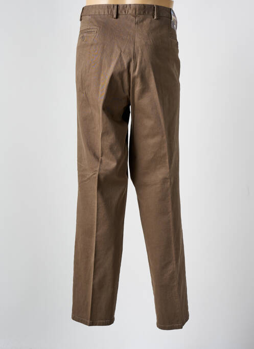 Pantalon chino marron MEYER pour homme