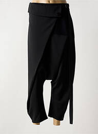 Sarouel coupe large taille normale noir NIJII femme