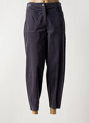 Pantalon 7/8 stretch taille normale gris KOKOMARINA femme