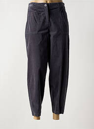 Pantalon 7/8 stretch taille normale gris KOKOMARINA femme