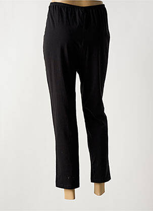 Pantalon 7/8 taille élastique taille normale noir RHUM RAISIN femme