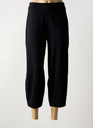 Pantacourt stretch taille normale noir OZAI N KU femme