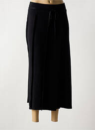 Jupe longue coupe droite noir NIJII femme