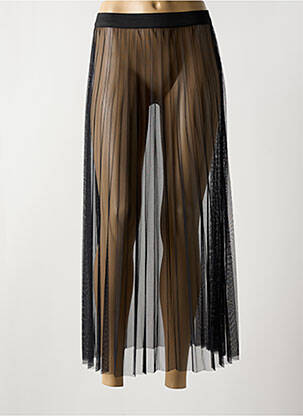 Jupon /fond de robe taille normale noir LAUREN VIDAL femme